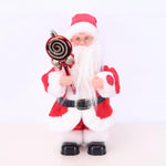 Santa Figurine Lifelike Detail With Lollipop