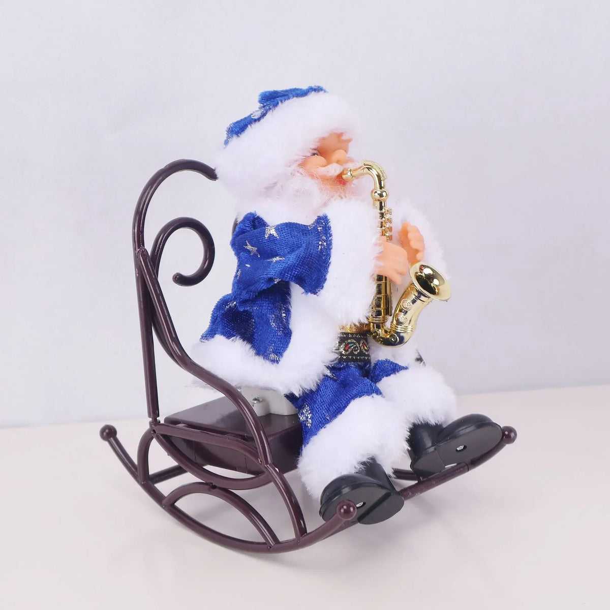 Santa Figurine Lifelike Detail With Lollipop