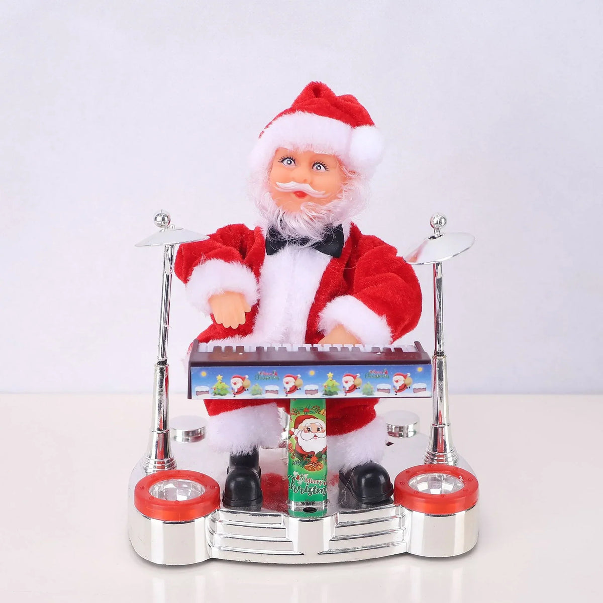 Santa Figurine Lifelike Detail With Lollipop