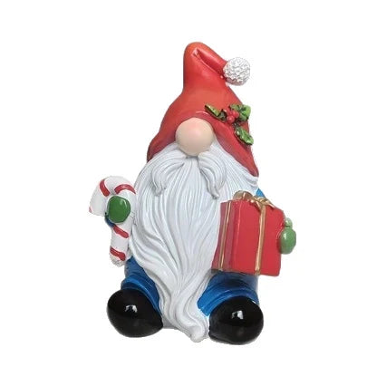 Santa Figurine Moisture-Resistant Tabletop With Accessories