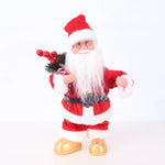 Santa Figurine Sculpted Detail With Lollipop