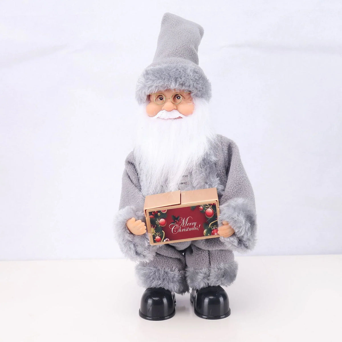 Santa Figurine Sculpted Detail With Lollipop