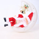 Santa Figurine Sculpted Detail With Lollipop