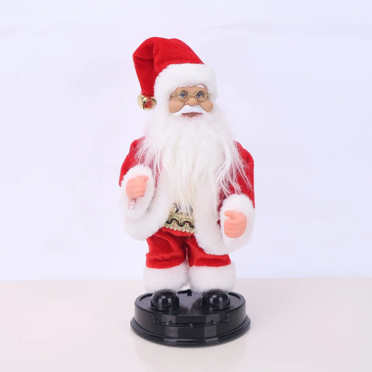 Santa Figurine Sculpted Detail With Lollipop