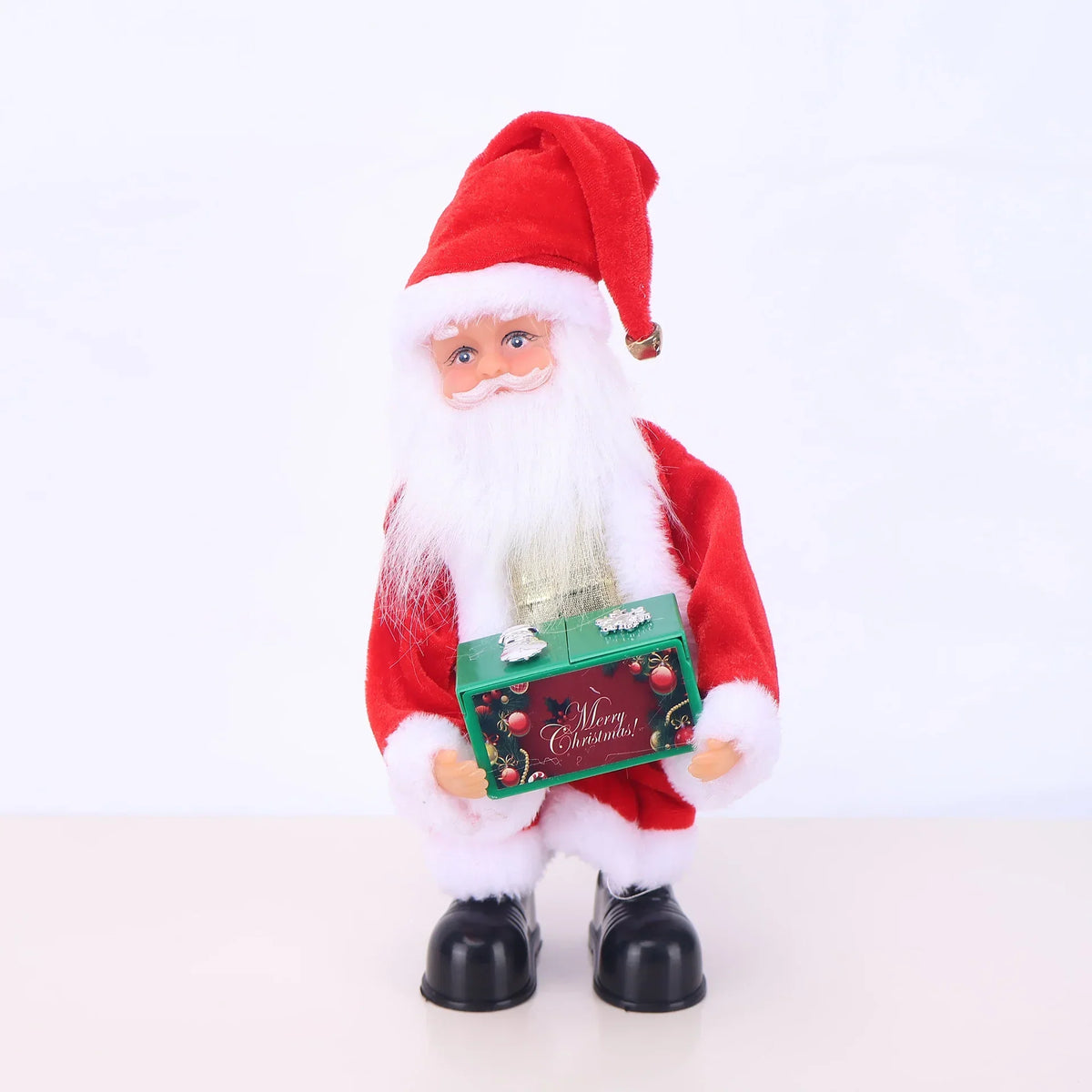Santa Figurine Sculpted Detail With Lollipop
