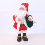 Santa Figurine Sculpted Detail With Lollipop