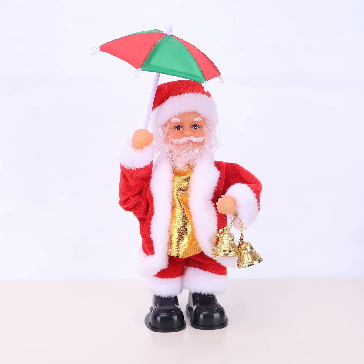 Santa Figurine Sculpted Detail With Lollipop