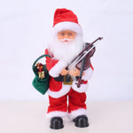 Santa Figurine Sculpted Detail With Lollipop