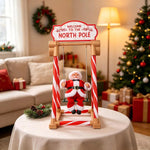Santa Figurine Tabletop Swaying Motion 19.7 Inch