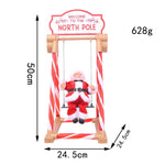 Santa Figurine Tabletop Swaying Motion 19.7 Inch