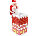 Santa Fireplace Decoration Durable Plastic & Vivid Colors