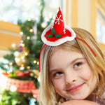 Santa Hat Plush Ears Soft & Durable Fabric