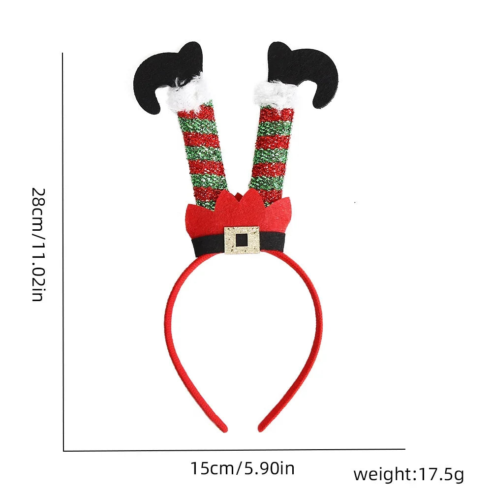 Santa Hat Plush Ears Soft & Durable Fabric