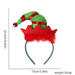 Santa Hat Plush Ears Soft & Durable Fabric