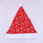 Santa Hat Soft Fleece Faux Fur Trim & Pom-Pom