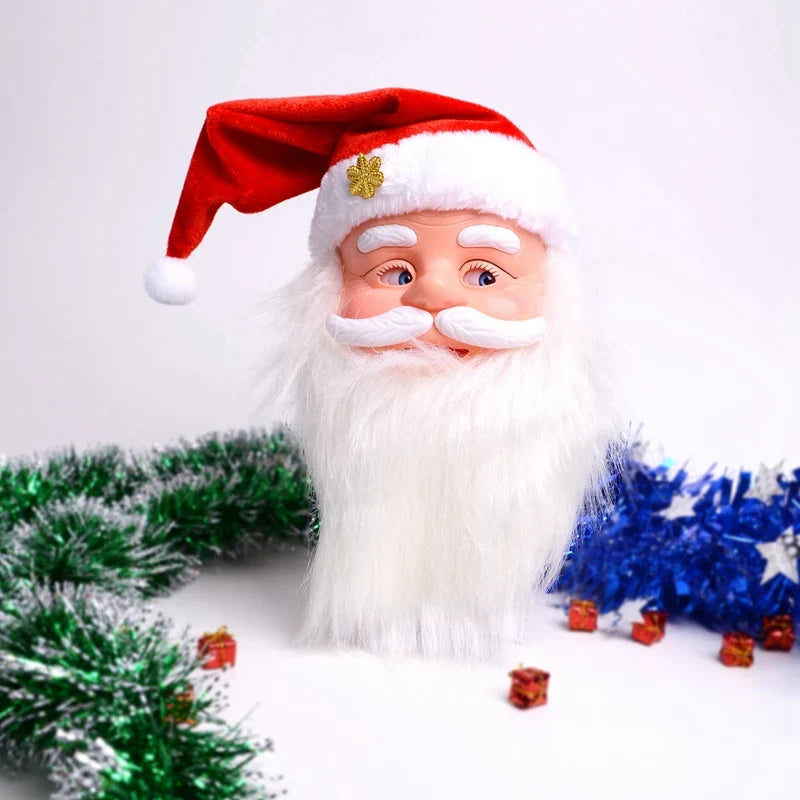 Santa Mask Long Soft Beard Lightweight Universal Fit