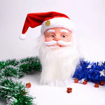 Santa Mask Long Soft Beard One Size