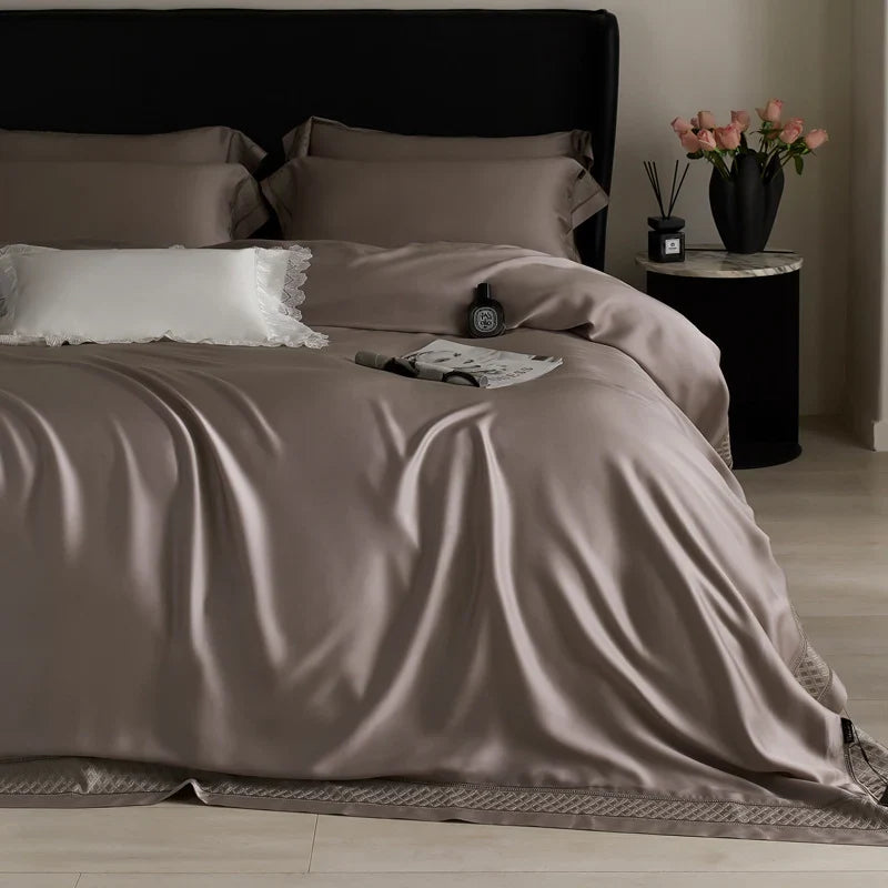 Satin Bedding Set Silky & Breathable Machine Washable