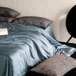 Satin Bedding Set Silky Sheen & Animal Print