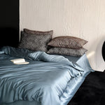 Satin Bedding Set Silky Sheen & Animal Print