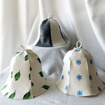 Sauna Hat Wool Blend Breathable Heat Protection