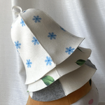 Sauna Hat Wool Blend Breathable Heat Protection