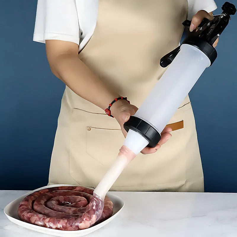 Sausage Stuffer Manual Ergonomic Handle 16.9 Oz
