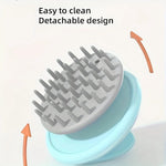 Scalp Massager Brush Ultra-Soft Silicone Hair Growth Support