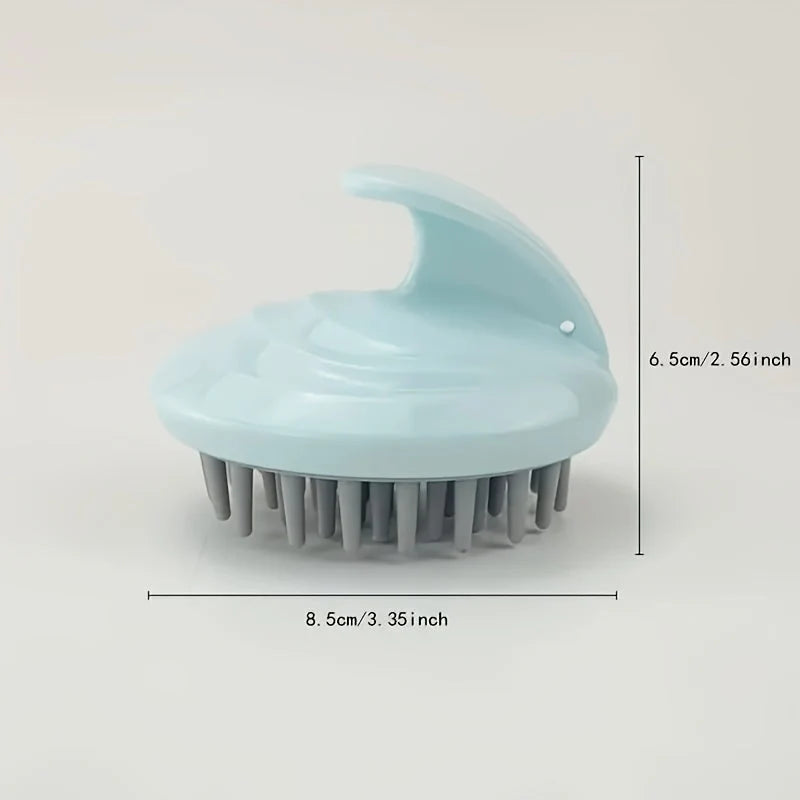 Scalp Massager Brush Ultra-Soft Silicone Hair Growth Support