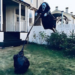 Scarecrow Wind-Activated Weather-Resistant Adjustable Pole