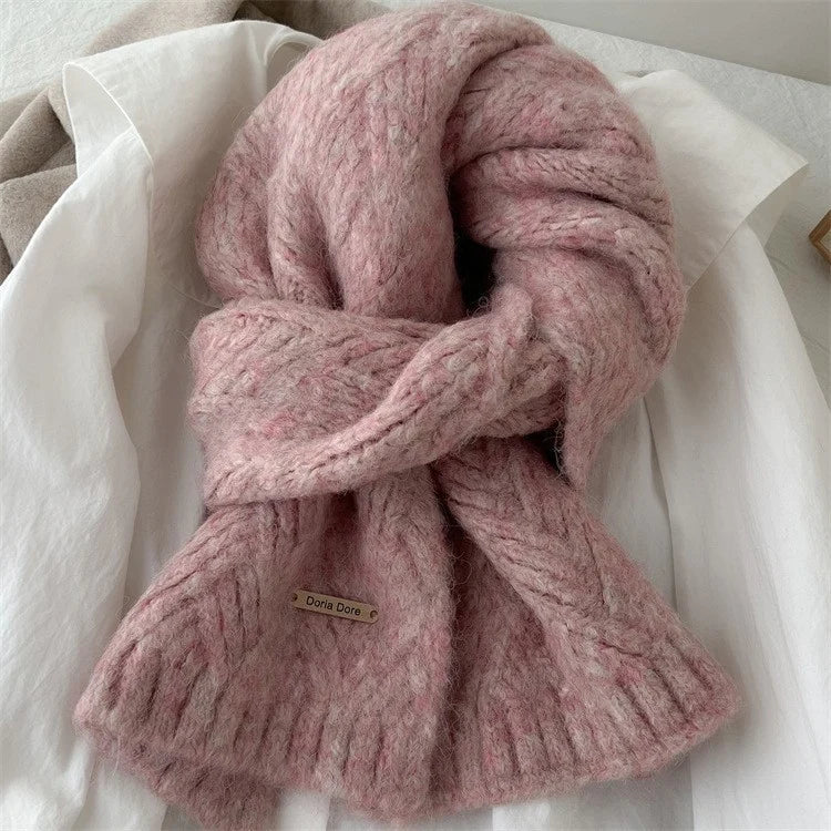 Scarf Alpaca Wool Soft Medium-Weight 64.2-Inch Length
