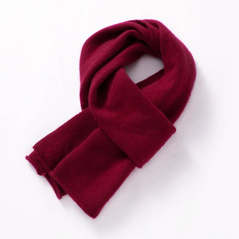 Scarf Cashmere Knitted Soft Warmth 59.1 Inch Long