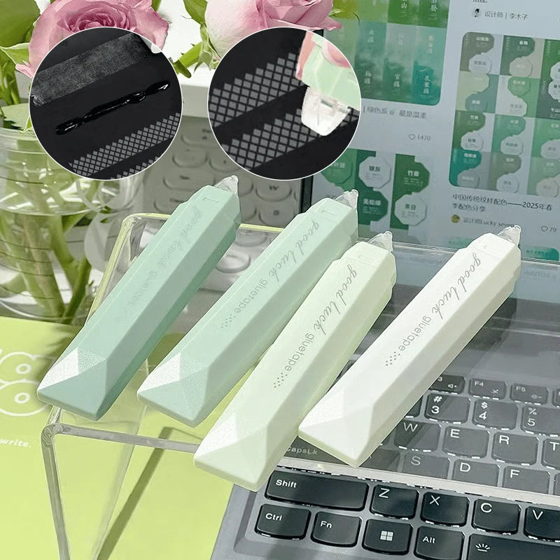 Scrapbooking Tape Strong Adhesive Compact Dispenser Set of 4