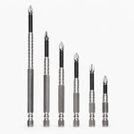 Screwdriver Bit Set Anti-Slip Hardened Steel Set of 6