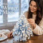 Seasonal Tree Craft Kit Beaded Tabletop Reusable