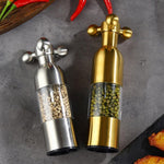 Seasoning Grinder Ceramic Core Adjustable Grind Stainless Steel Shell