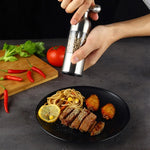 Seasoning Grinder Ceramic Core Adjustable Grind Stainless Steel Shell