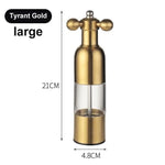 Seasoning Grinder Ceramic Core Adjustable Grind Stainless Steel Shell