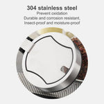 Seasoning Jar High-Borosilicate Glass Moisture-Proof Dishwasher-Safe
