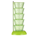 Seasoning Organizer 360° Rotating Stackable Sealed Storage