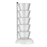 Seasoning Organizer 360° Rotating Stackable Sealed Storage