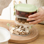 Seasoning Storage Box Vacuum-Pump Seal Stackable BPA-Free