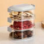 Seasoning Storage Box Vacuum-Pump Seal Stackable BPA-Free