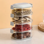 Seasoning Storage Box Vacuum-Pump Seal Stackable BPA-Free
