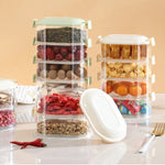 Seasoning Storage Box Vacuum-Pump Seal Stackable BPA-Free
