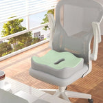 Seat Cushion 3-Zone Memory Foam Lumbar Support