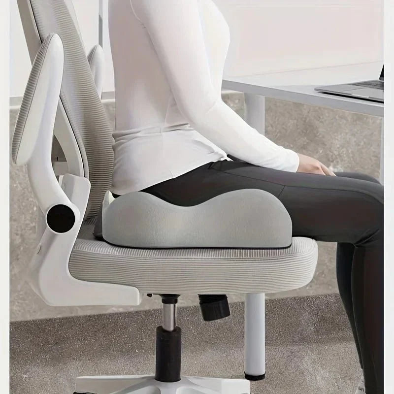 Seat Cushion 3-Zone Memory Foam Lumbar Support