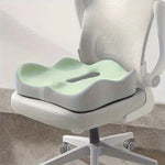 Seat Cushion 3-Zone Memory Foam Lumbar Support