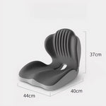 Seat Cushion Contoured Memory Foam Removable Machine-Washable Cover