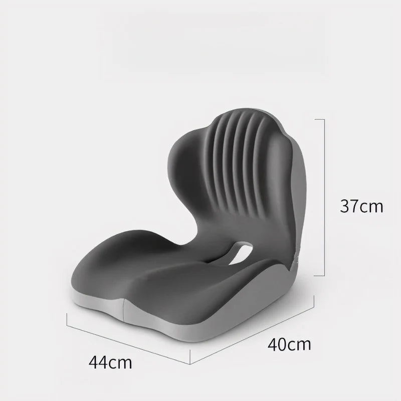 Seat Cushion Contoured Memory Foam Removable Machine-Washable Cover